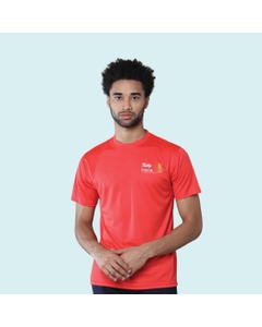 Greys&Blues Mobilitee Round Neck T-Shirt- Red